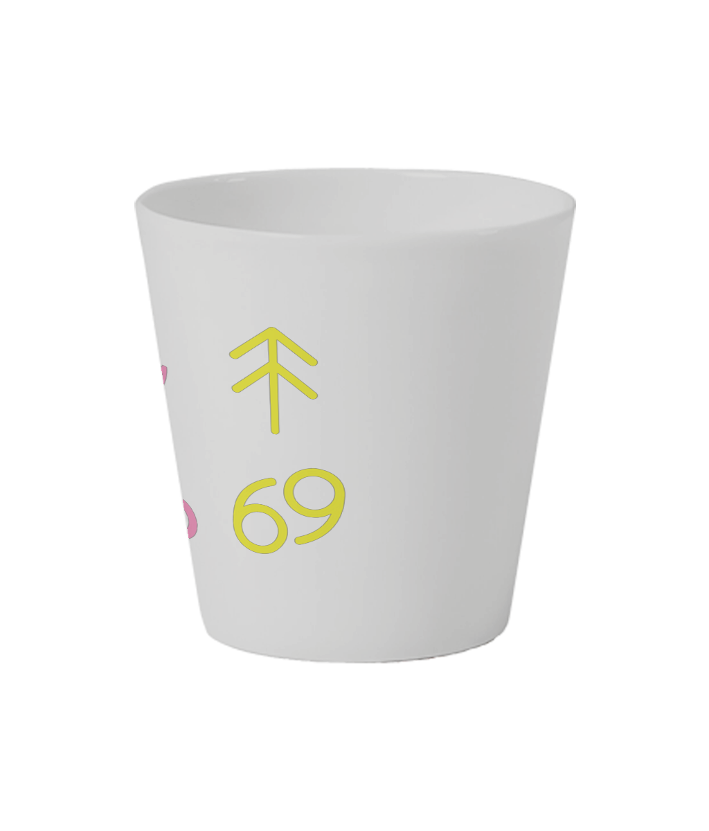 Personalised Ceramic Plant Pot – Custom Zodiac or City Design for Indoor Plants & Gifts