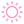 Sun header icon